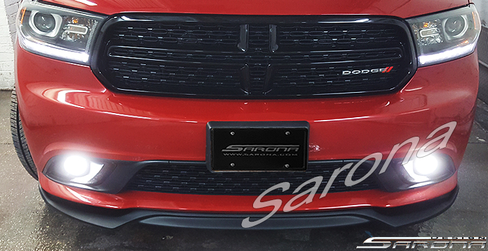 Custom Dodge Durango  SUV/SAV/Crossover Front Add-on Lip (2014 - 2020) - $450.00 (Part #DG-016-FA)
